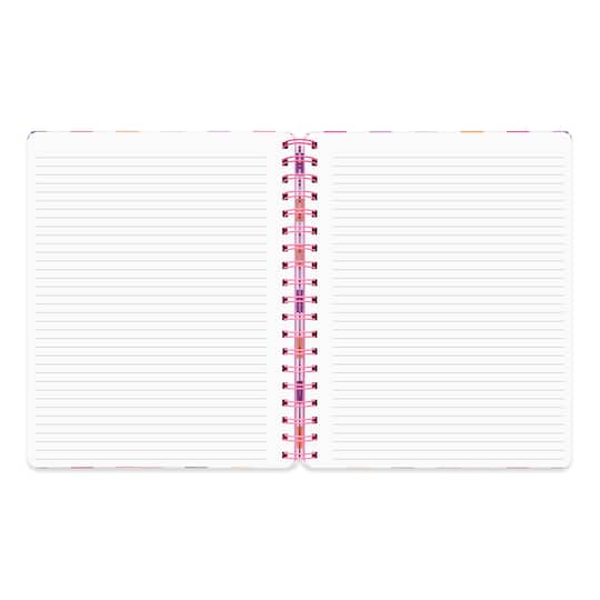 8" x 10" Purple Check Spiral Lined Notebook by Recollections™